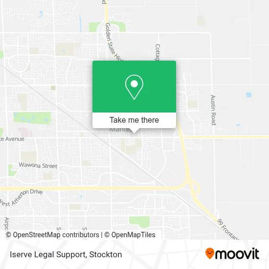 Iserve Legal Support map