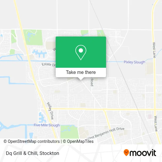 Dq Grill & Chill map