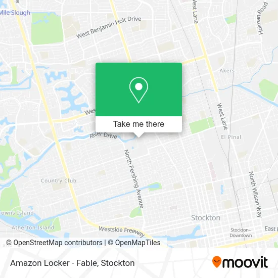 Amazon Locker - Fable map