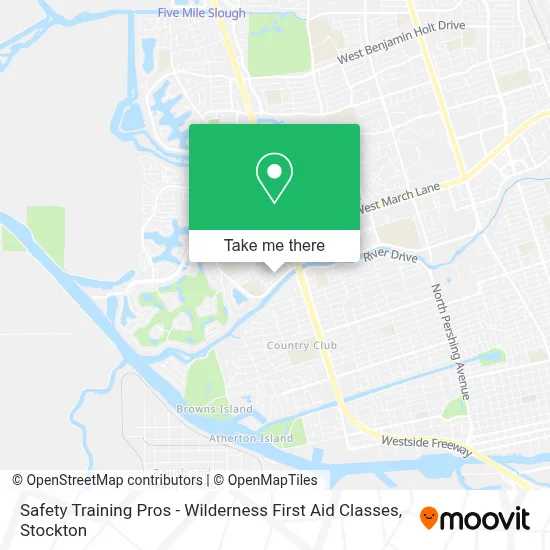 Safety Training Pros - Wilderness First Aid Classes map