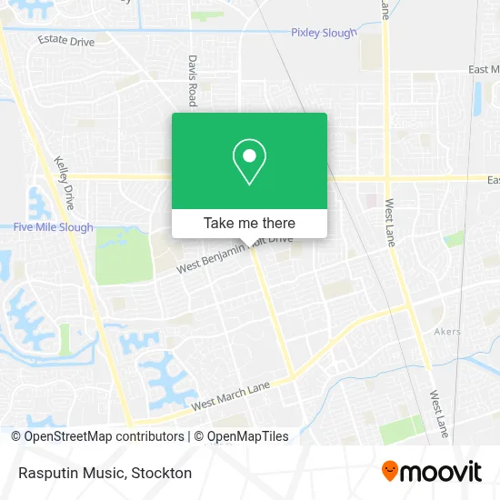 Rasputin Music map