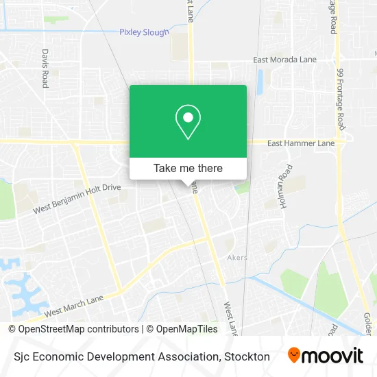 Sjc Economic Development Association map