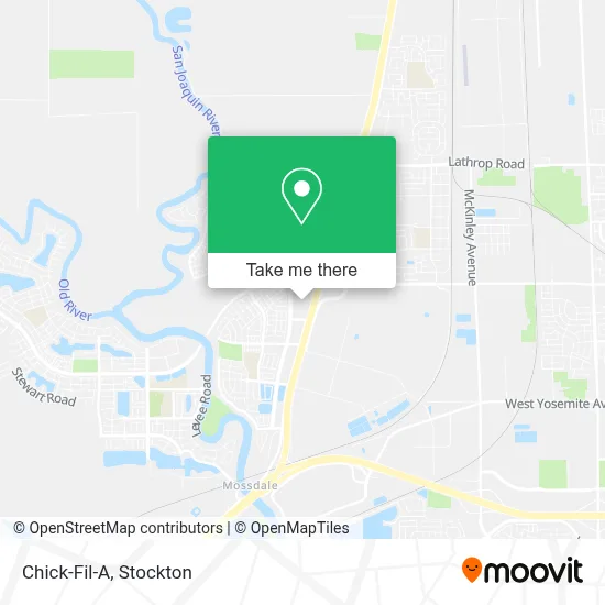 Chick-Fil-A map