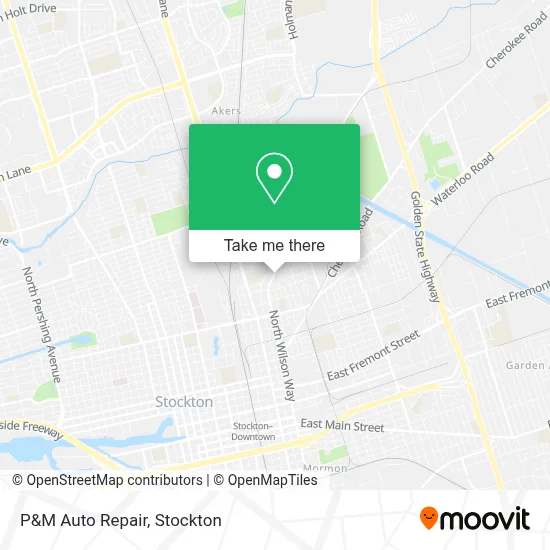 P&M Auto Repair map