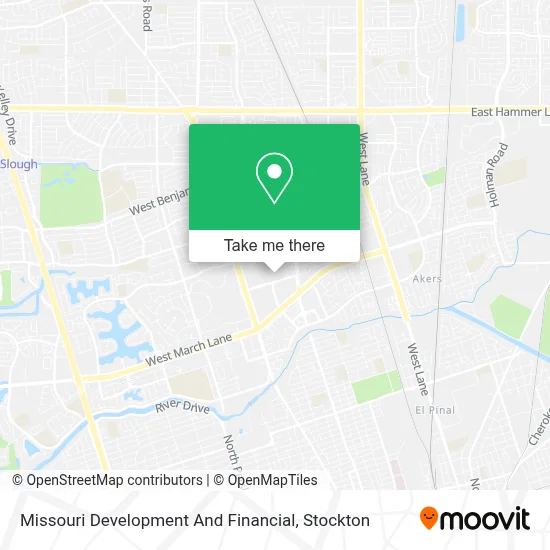 Missouri Development And Financial map