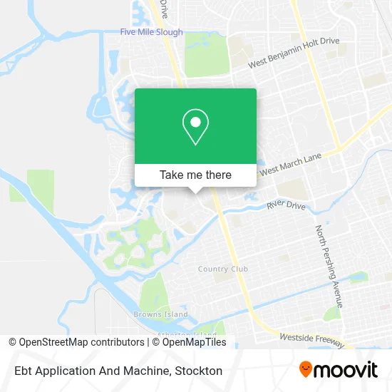 Ebt Application And Machine map