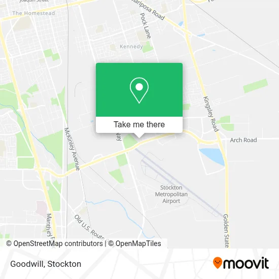 Goodwill map