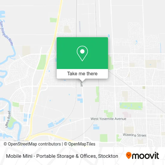 Mobile Mini - Portable Storage & Offices map