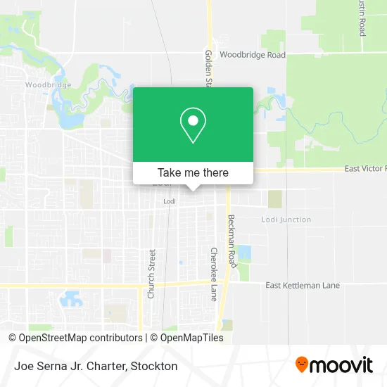 Joe Serna Jr. Charter map