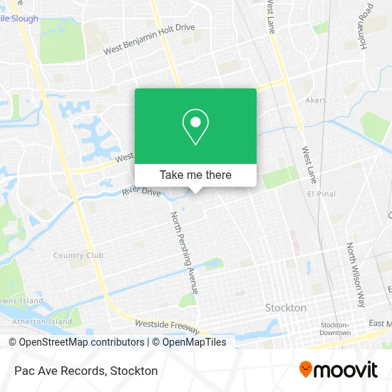 Pac Ave Records map