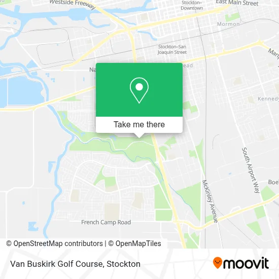 Van Buskirk Golf Course map