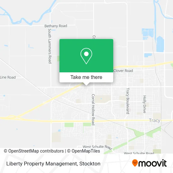 Liberty Property Management map