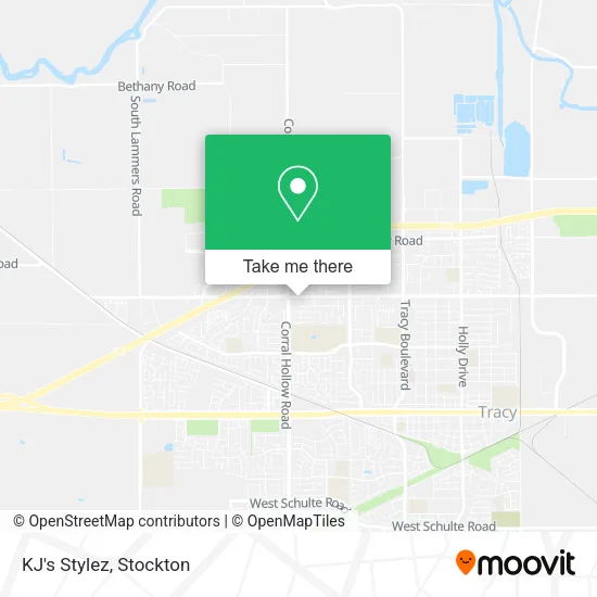 KJ's Stylez map