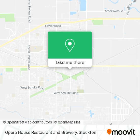 Opera House Restaurant and Brewery map