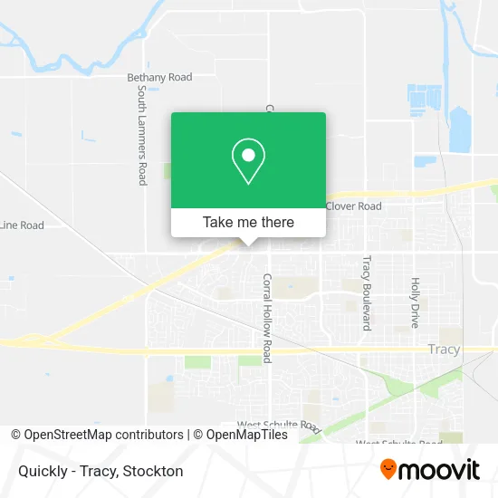 Quickly - Tracy map