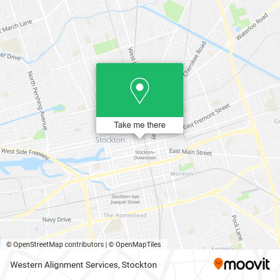 Mapa de Western Alignment Services