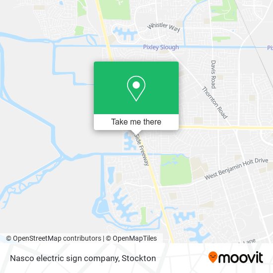 Mapa de Nasco electric sign company