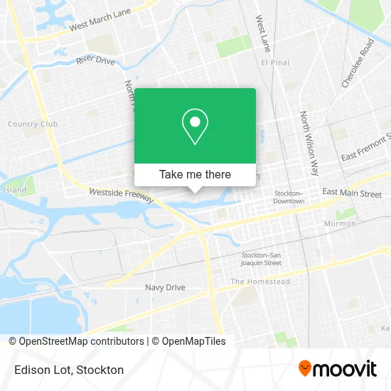 Edison Lot map