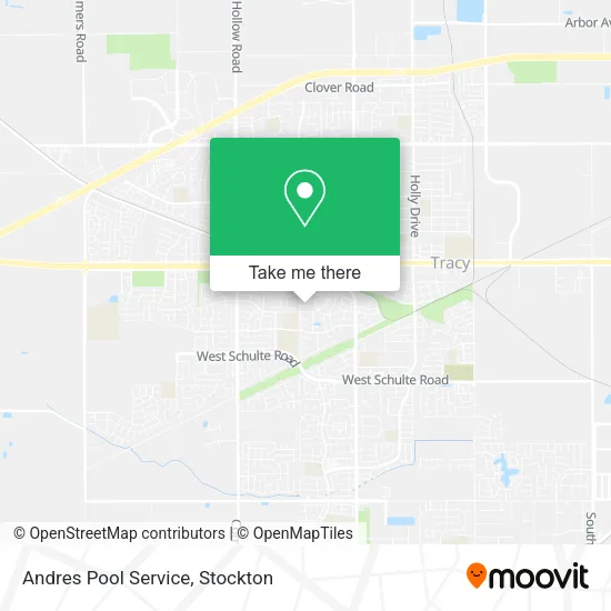 Mapa de Andres Pool Service