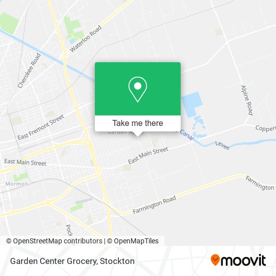 Mapa de Garden Center Grocery