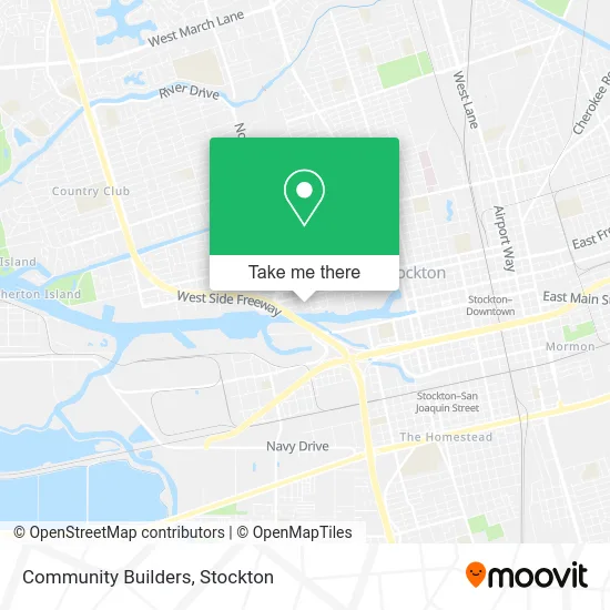 Community Builders map