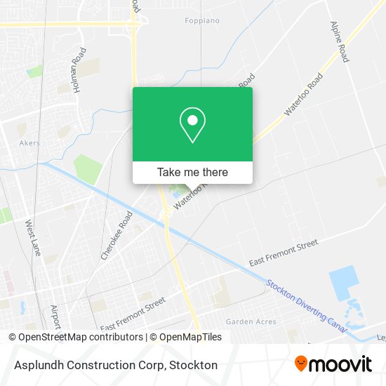 Mapa de Asplundh Construction Corp
