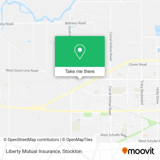 Liberty Mutual Insurance map