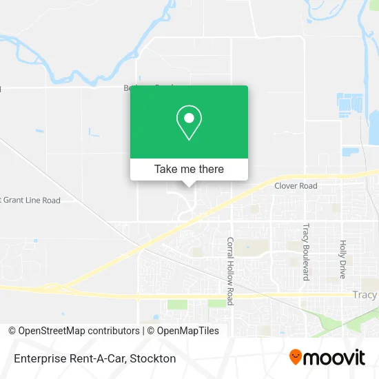 Enterprise Rent-A-Car map