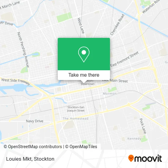 Louies Mkt map
