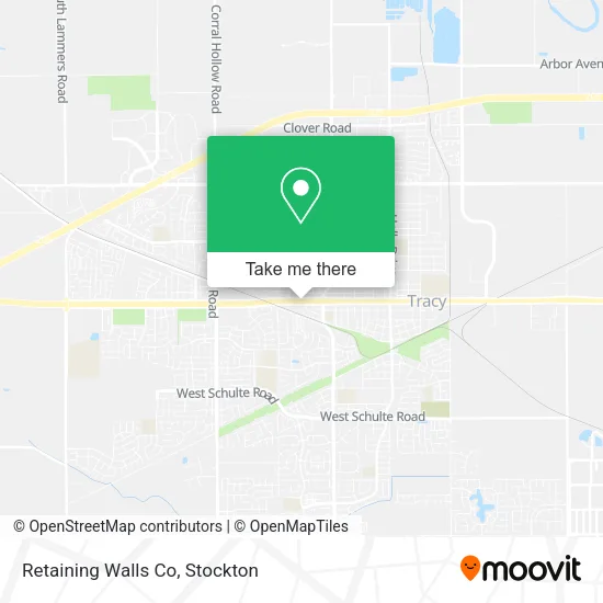 Retaining Walls Co map