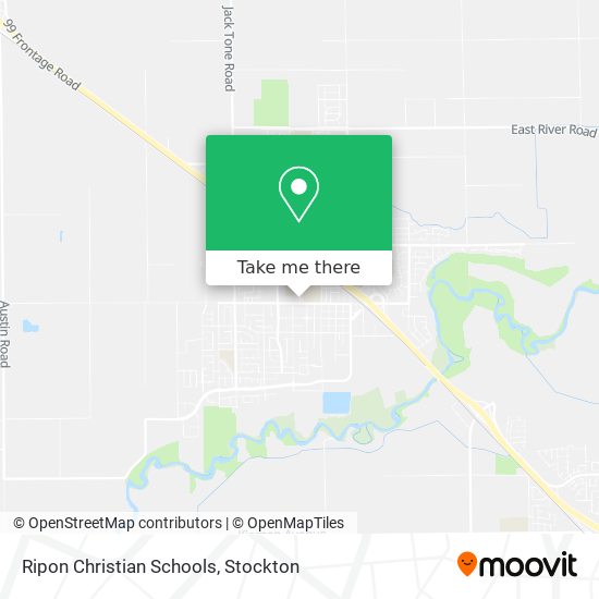Mapa de Ripon Christian Schools