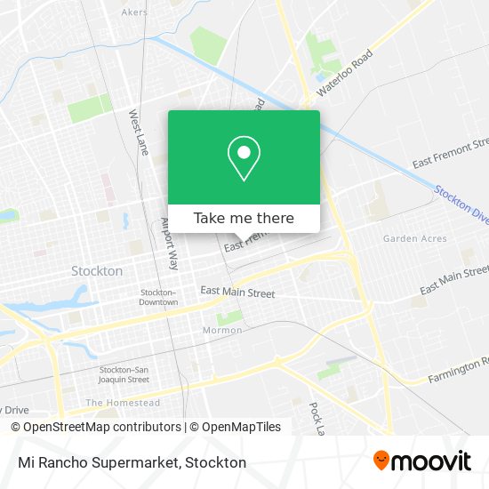 Mapa de Mi Rancho Supermarket