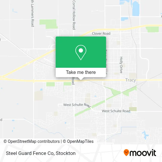 Steel Guard Fence Co map