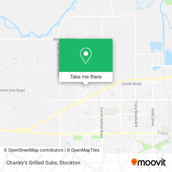 Charley's Grilled Subs map