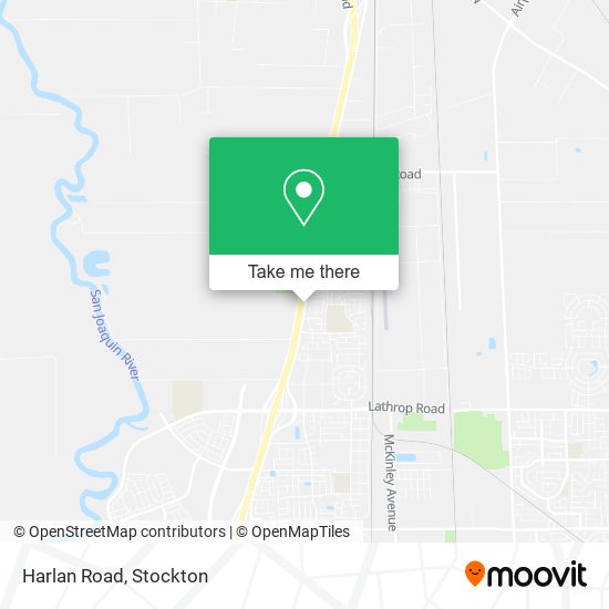 Mapa de Harlan Road