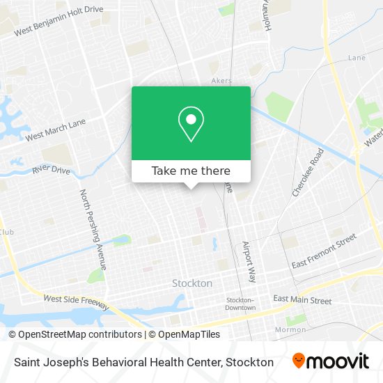 Saint Joseph's Behavioral Health Center map