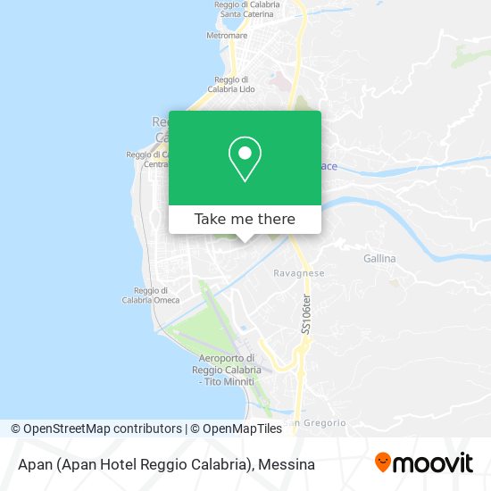 Apan (Apan Hotel Reggio Calabria) map