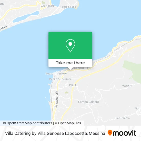 Villa Catering by Villa Genoese Laboccetta map
