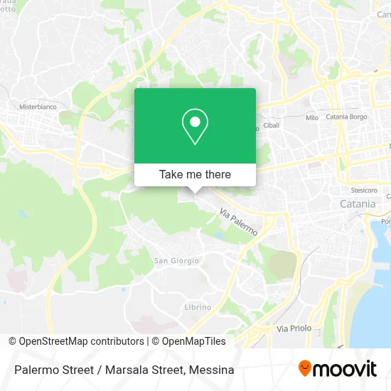 Palermo Street / Marsala Street map