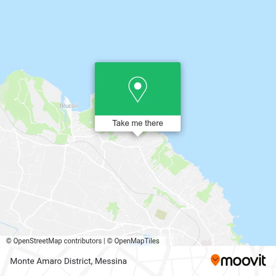 Monte Amaro District map