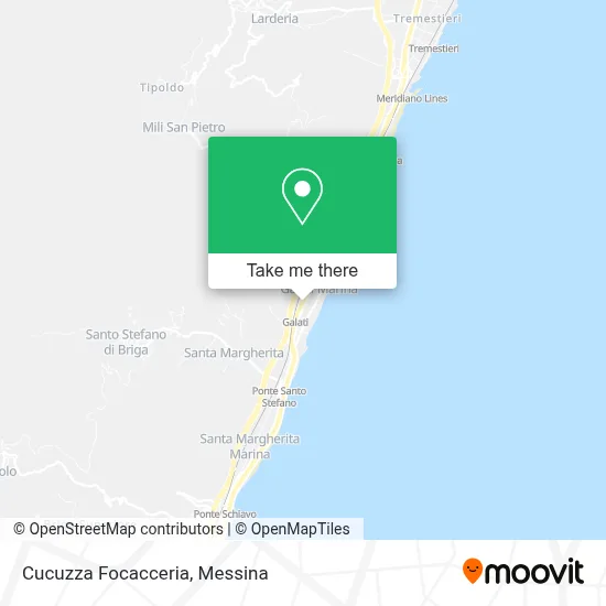 Cucuzza Focacceria map