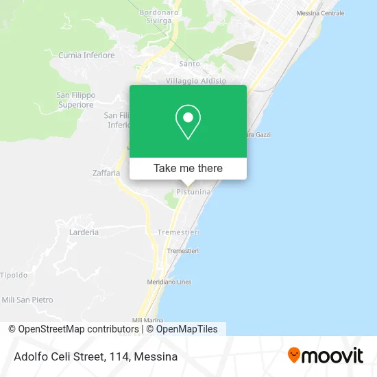 Adolfo Celi Street, 114 map