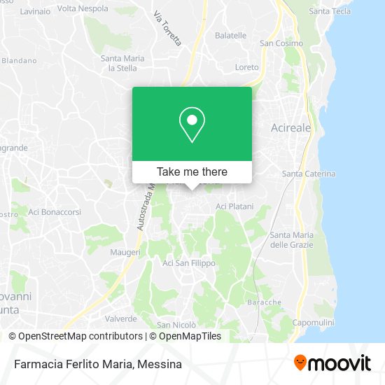 Farmacia Ferlito Maria map