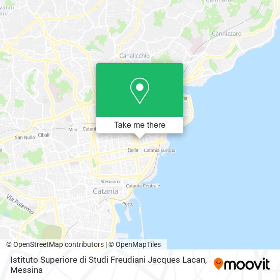 Istituto Superiore di Studi Freudiani Jacques Lacan map