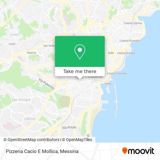 Pizzeria Cacio E Mollica map