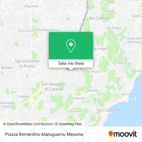 Piazza Bernardino Manuguerra map