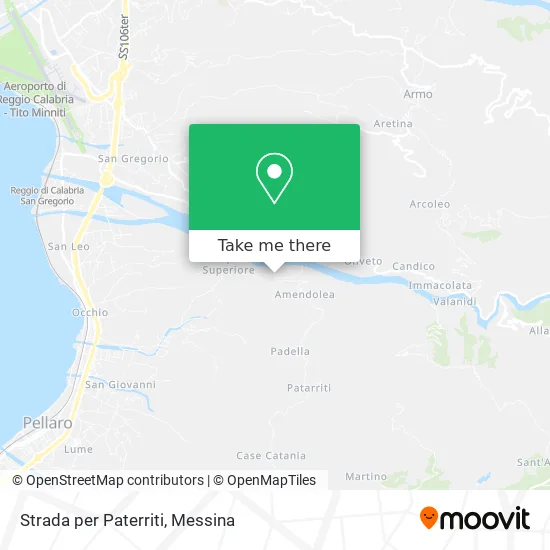 Road to Paterriti map