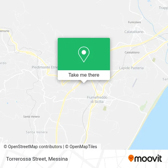 Torrerossa Street map