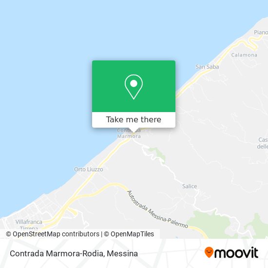 Contrada Marmora-Rodia map