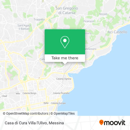 Casa di Cura Villa l'Ulivo map